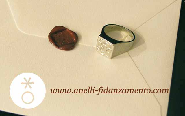 Anello Uomo Anello Uomo inciso - Anelli da Uomo Personalizzati