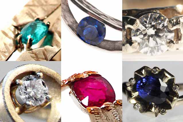 foto pietre preziose colorate