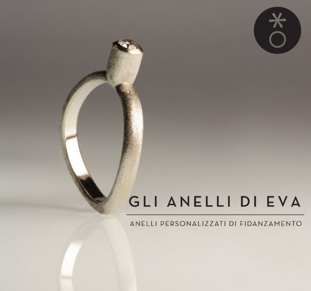 foto anello di fidanzamento sottile personalizzato