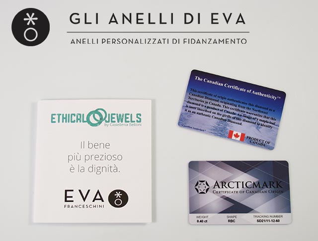 foto Certificato diamante etico