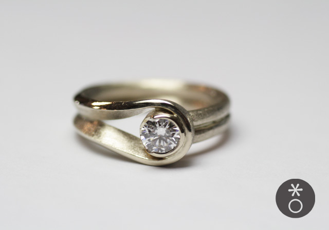 foto anelli asimmetrici personalizzati