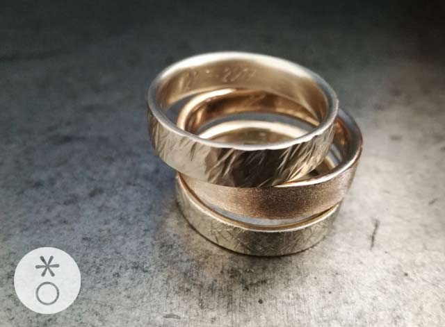 foto fedi nuziali artigianali