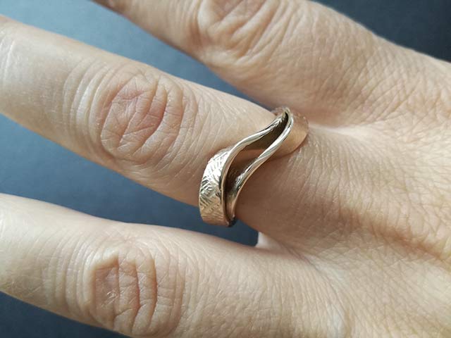 foto anello senza pietra